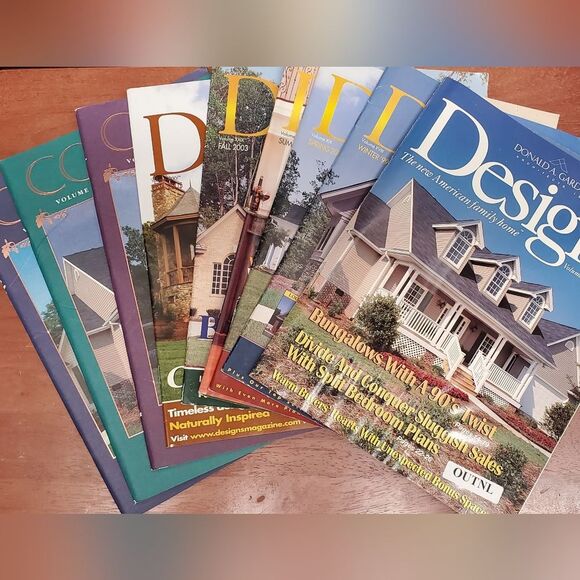 Donald A. Gardner Designs Out of Print Magazine Lot - Picture 1 of 12